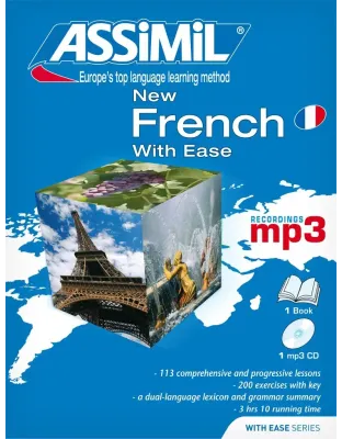 New French With Ease (1 book   1 mp3 CD)